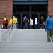 Michigan students wait in line to enter The Crisler Center before the game against Indiana on Sunday, March 10. Daniel Brenner I AnnArbor.com